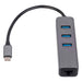EAN 5901720136763 - Akyga AK-AD-66 hub de interfaz USB 3.2 Gen 1 (3.1 Gen 1) Type-C 1000 Mbit/s Plata imagen 1