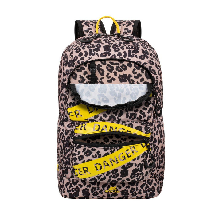 EAN 4260709010458 - Rivacase Erebus 33,8 cm (13.3") Mochila Beige, Negro, Amarillo imagen 4