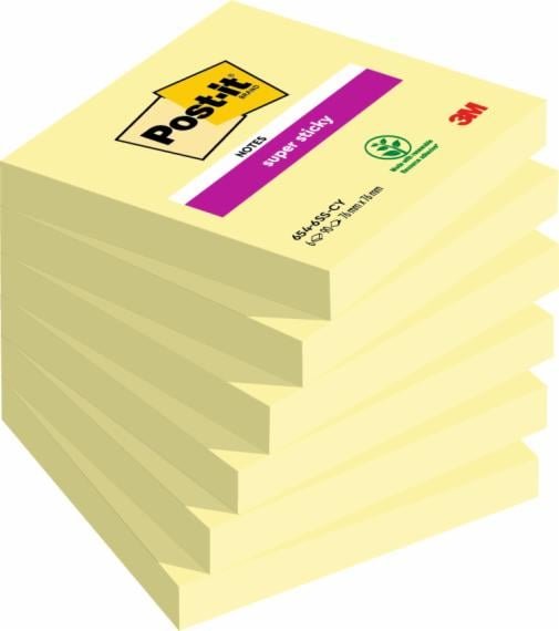 EAN 0051141968797 - Post-It 7100263706 nota autoadhesiva Plaza Amarillo 90 hojas Autoadhesivo imagen 1