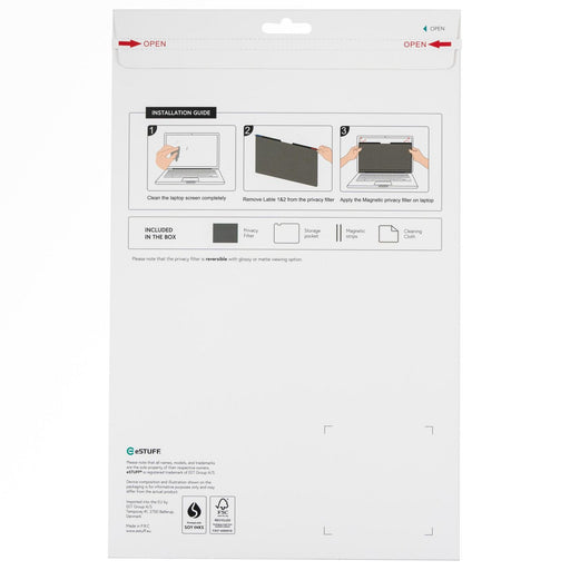 EAN 5715063196496 - eSTUFF GLBM14309198 filtro para monitor 35,6 cm (14") Portátil Filtro de privacidad para pantallas sin ma imagen 2