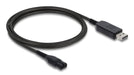 EAN 4043619909797 - DeLOCK 90979 cable de transmisión Negro 1 m USB A 2 pines imagen 1