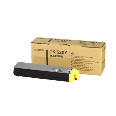 EAN 0632983005927 - KYOCERA TK-520Y cartucho de tóner 1 pieza(s) Original Amarillo imagen 1