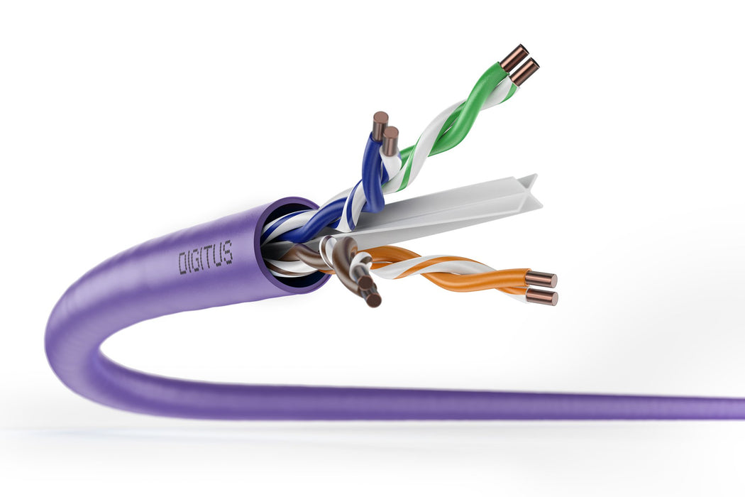 EAN 4016032494560 - Digitus DK-1614-VH-D-5 cable de red Púrpura Cat6 U/UTP (UTP) imagen 2