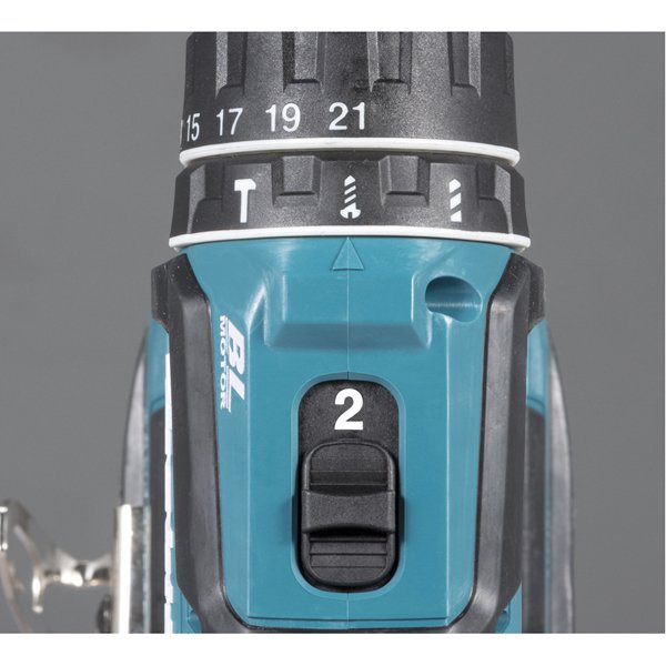 EAN 0088381866323 - Makita DDF485ZJ taladro 1900 RPM Sin llave 1,7 kg Negro, Azul imagen 5