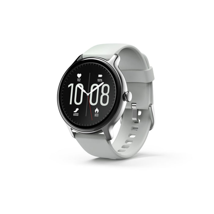 EAN 4047443486356 - Hama Fit Watch 4910 2,77 cm (1.09") LCD 45 mm Digital Pantalla táctil Plata GPS (satélite) imagen 1