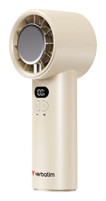 EAN 23942323433 - Verbatim Cool 'n' Go Ice Touch Plata, Blanco Ventilador de mano imagen 1