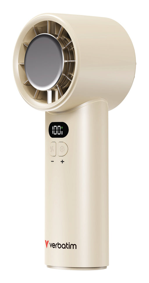EAN 23942323433 - Verbatim Cool 'n' Go Ice Touch Plata, Blanco Ventilador de mano imagen 1