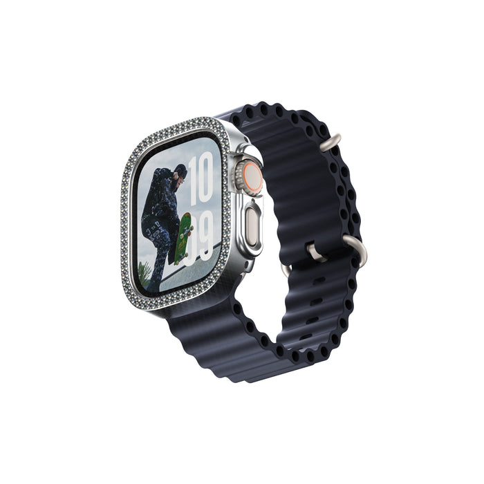 EAN 5715685003790 - PanzerGlass SAFE. by ® Bling Bumper Silver Apple Watch Ultra 3 | Ultra 2 | Ultra | 49mm funda para teléfo imagen 1