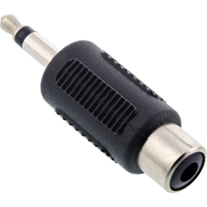 EAN 4043718075522 - InLine 99326 cambiador de género para cable 3.5mm jack male RCA Negro imagen 1