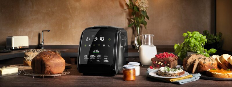 EAN 8590393254613 - Eta Delicca II panificadora 850 W Negro, Acero inoxidable imagen 9