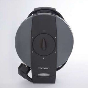 EAN 4004631012346 - Cloer 1625 gofrera 5 barquillo(s) 930 W Negro, Gris imagen 7