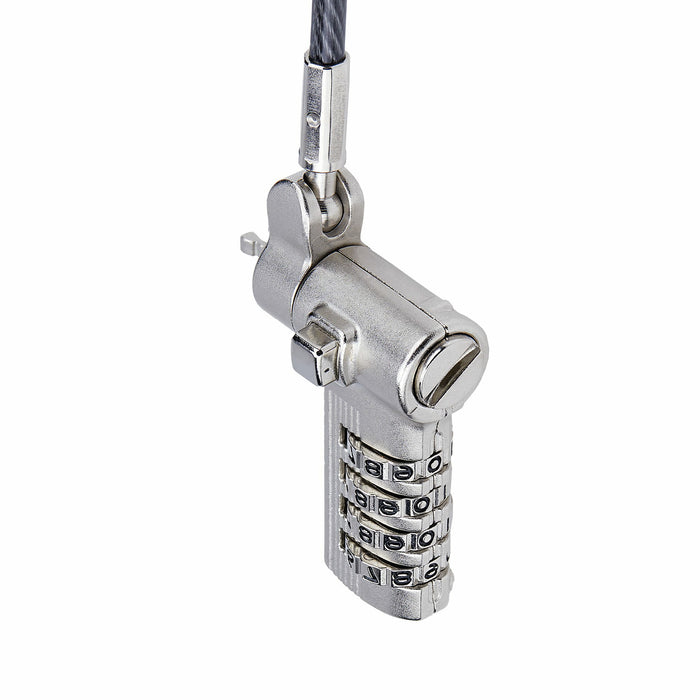 EAN 65030908436 - StarTech.com UNIVCS25-LAPTOP-LOCK cable antirrobo Negro, Plata 2 m imagen 3