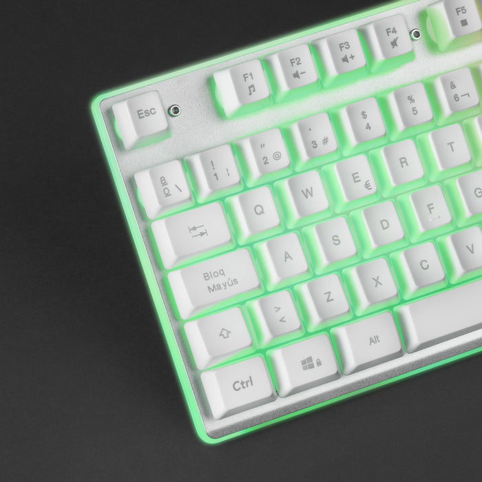 EAN 8437023094570 - Mars Gaming MK220W teclado Juego USB AZERTY imagen 2