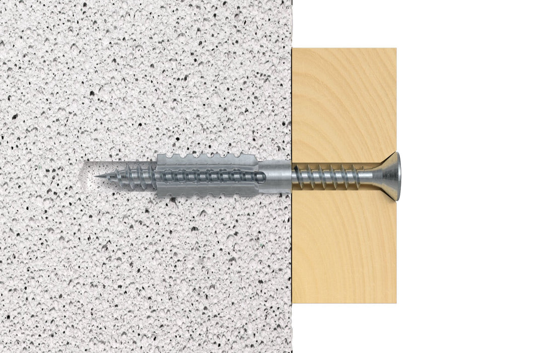 EAN 4006209612248 - Fischer 61224 tornillo de anclaje y taco 100 pieza(s) imagen 5