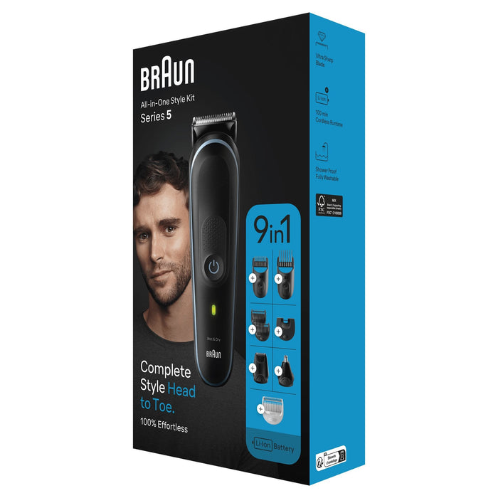 EAN 4210201447016 - Braun MGK5411 Negro, Azul Litio imagen 4