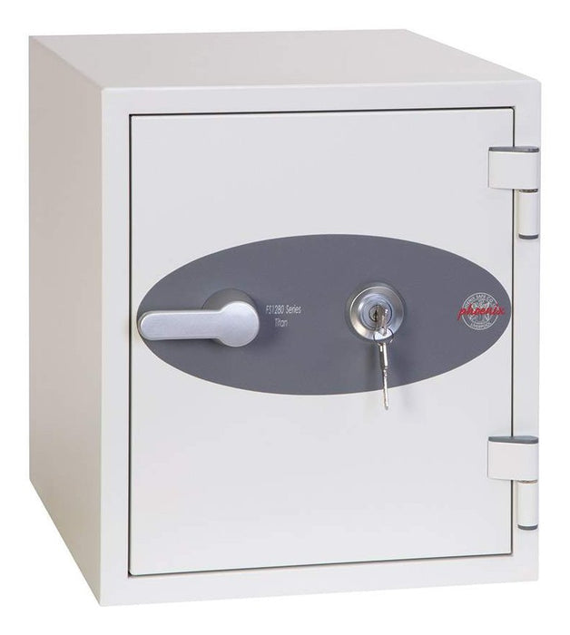EAN 5032548003392 - Phoenix Safe Co. Titan FS1282K Caja fuerte empotrada en el suelo 25 L Acero Blanco imagen 2