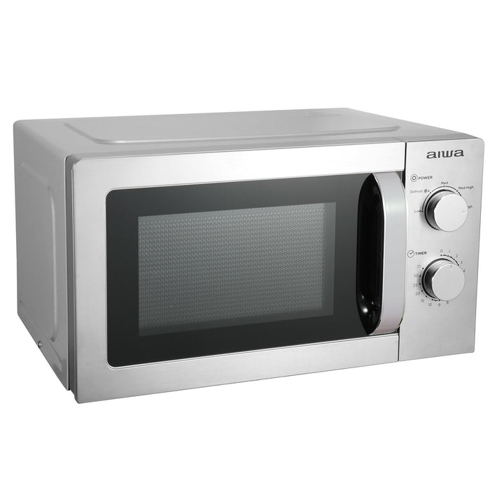 EAN 8435256898040 - Aiwa MW-200SL microondas Plata, Acero inoxidable Solo microondas Encimera 20 L 700 W imagen 5