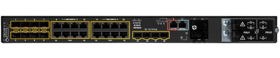 EAN 889728593892 - Cisco Catalyst IE9300 Gestionado L2/L3 Gigabit Ethernet (10/100/1000) Energía sobre Ethernet (PoE) 1U Negr imagen 1