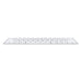 EAN 194252543214 - Apple Magic teclado Universal USB + Bluetooth Italiano Aluminio, Blanco imagen 2