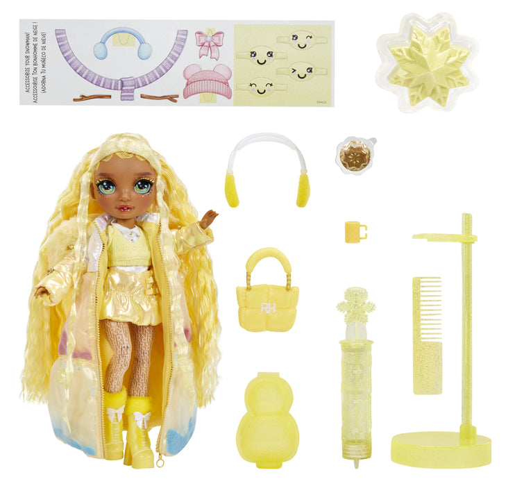 EAN 0035051120858 - Rainbow High Winter Wonderland Doll- Sunny (Yellow) imagen 7