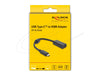 EAN 4043619610853 - DeLOCK 61085 adaptador de cable de vídeo 0,15 m USB Tipo C HDMI Negro imagen 3