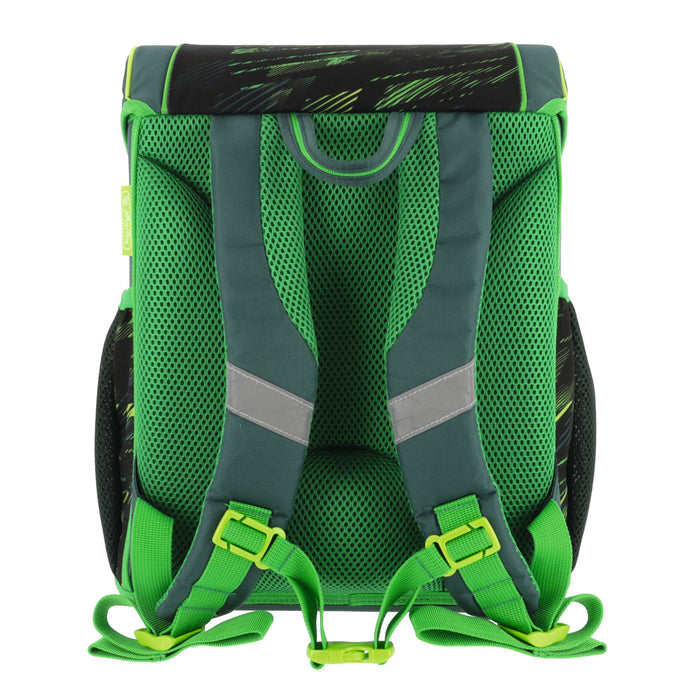 EAN 4008110371115 - Herlitz Loop Plus Game Changer juego de mochila escolar Niño Poliéster Negro, Verde imagen 6