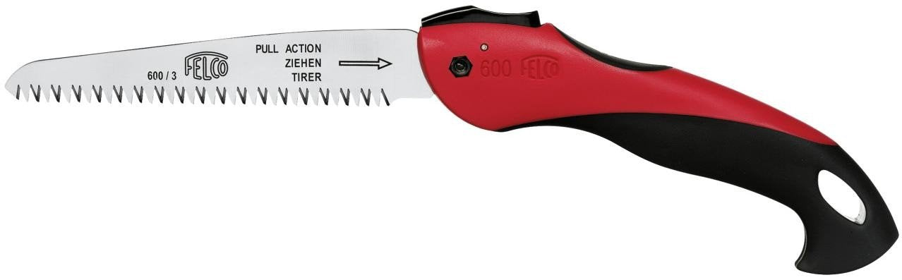 EAN 0783929100265 - Felco 600 Serrucho plegable de corte por tracción 16 cm Negro, Cromo, Rojo imagen 1