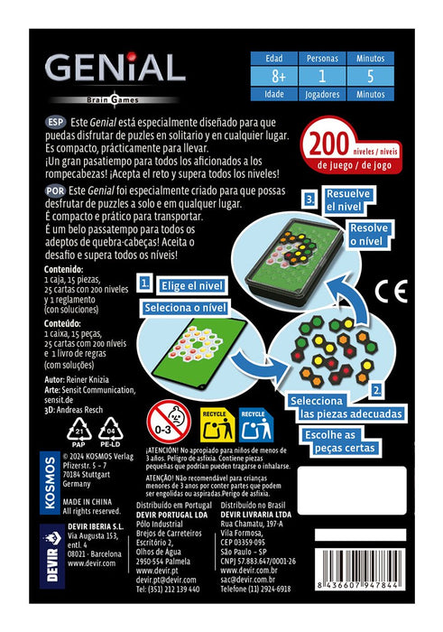 EAN 8436607947844 - Devir BGGENBPS juego de tablero 15 min Juego de mesa Rompecabezas imagen 5