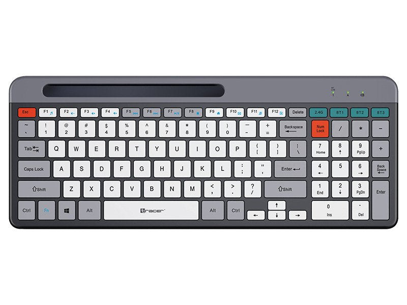 EAN 5907512879184 - Tracer SHARP RF (2.4G+BT) teclado Oficina RF Wireless + Bluetooth QWERTY Gris, Negro imagen 1