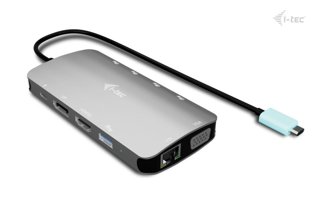 EAN 8595611707865 - i-tec C31NANOTRIDOCKPD base para portátil y replicador de puertos Alámbrico USB 3.2 Gen 1 (3.1 Gen 1) Typ imagen 2