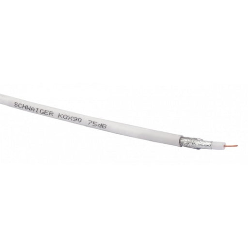 EAN 4004005500509 - Schwaiger Kabel / Adapter cable coaxial 50 m Blanco imagen 2