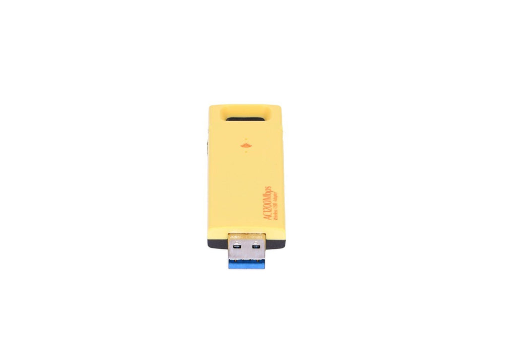EAN 5902560369991 - Extralink U1200AC AC1200 DUAL BAND WIRELESS USB ADAPTER aparato USB Amarillo Ventilador imagen 3