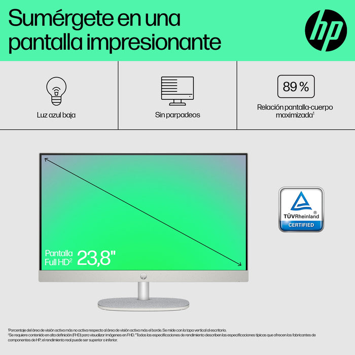 EAN 199642227231 - HP 24 -cr0158ns PC Intel® Core™ i3 i3-1315U 60,5 cm (23.8") 1920 x 1080 Pixeles PC todo en uno 8 GB DDR4-S imagen 9