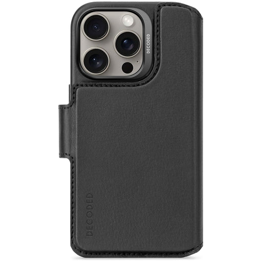 EAN 8721145001265 - Decoded Leather Detachable Wallet Case funda para teléfono móvil 15,5 cm (6.1") Funda cartera Negro imagen 1