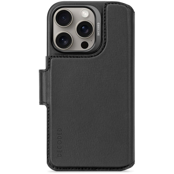 EAN 8721145001265 - Decoded Leather Detachable Wallet Case funda para teléfono móvil 15,5 cm (6.1") Funda cartera Negro imagen 1