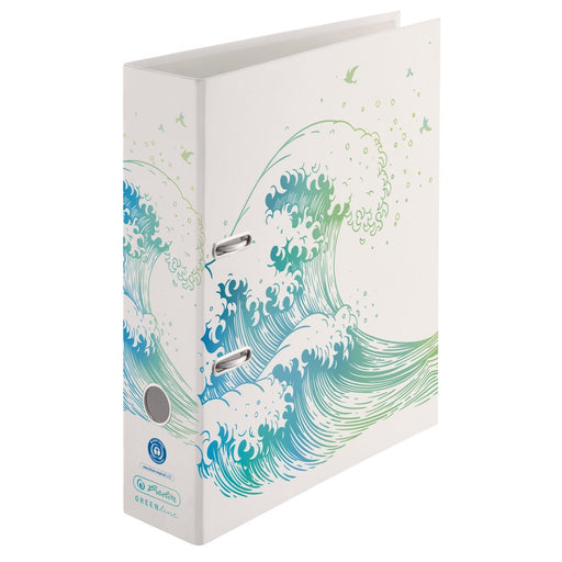 EAN 4008110337654 - Herlitz 50033393 carpeta de cartón A4 Azul, Verde, Blanco imagen 1