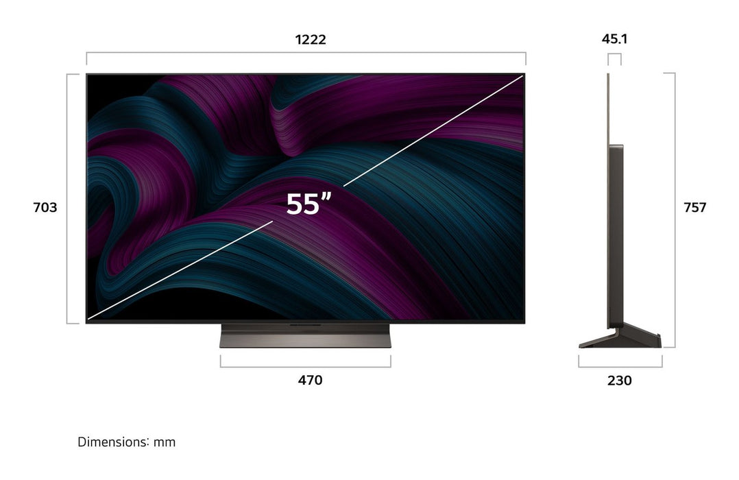 EAN 8806096361924 - LG OLED evo AI OLED55C56LB 139,7 cm (55") 4K Ultra HD Smart TV Wifi Marrón imagen 4