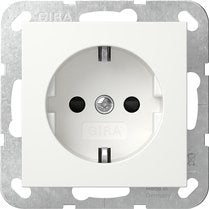 EAN 4010337093596 - GIRA 418327 toma de corriente Schuko Blanco imagen 1