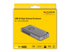 EAN 4043619420254 - DeLOCK 42025 caja para disco duro externo Caja externa para unidad de estado sólido (SSD) Gris M.2 imagen 5