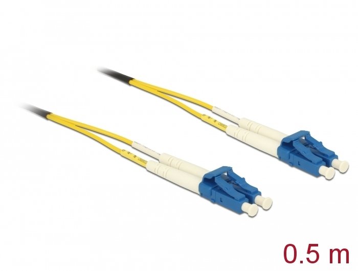 EAN 4043619865451 - DeLOCK 86545 Cable de fibra óptica e InfiniBand Amarillo imagen 1