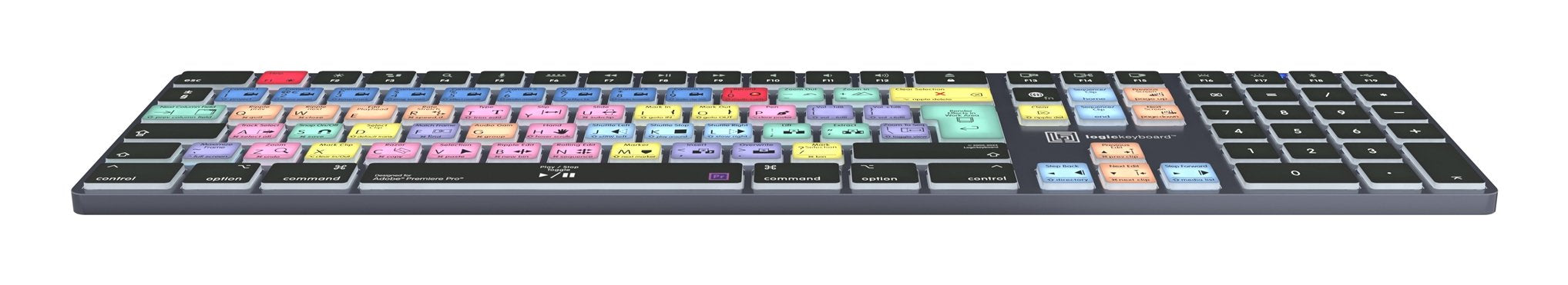 EAN 5707795022181 - Logickeyboard LKB-PPROCC-TM teclado Oficina Bluetooth QWERTZ Alemán Gris, Titanio imagen 7