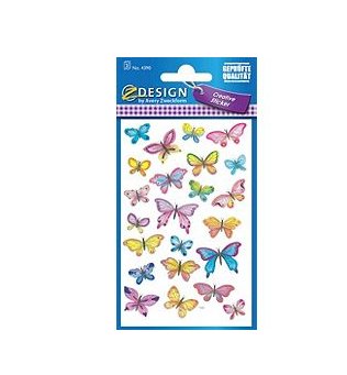 EAN 4004182043905 - Avery 4390 etiqueta decorativa engomada Papel Multicolor 69 pieza(s) imagen 1
