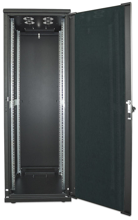 EAN 0766623713603 - Intellinet 713603 armario rack 22U Rack o bastidor independiente Negro imagen 5