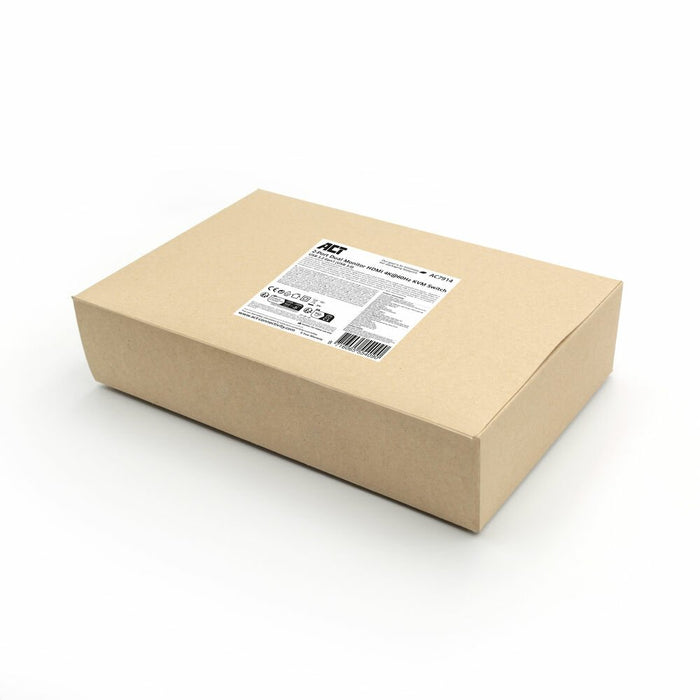 EAN 8716065554090 - ACT AC7914 interruptor KVM Negro imagen 3