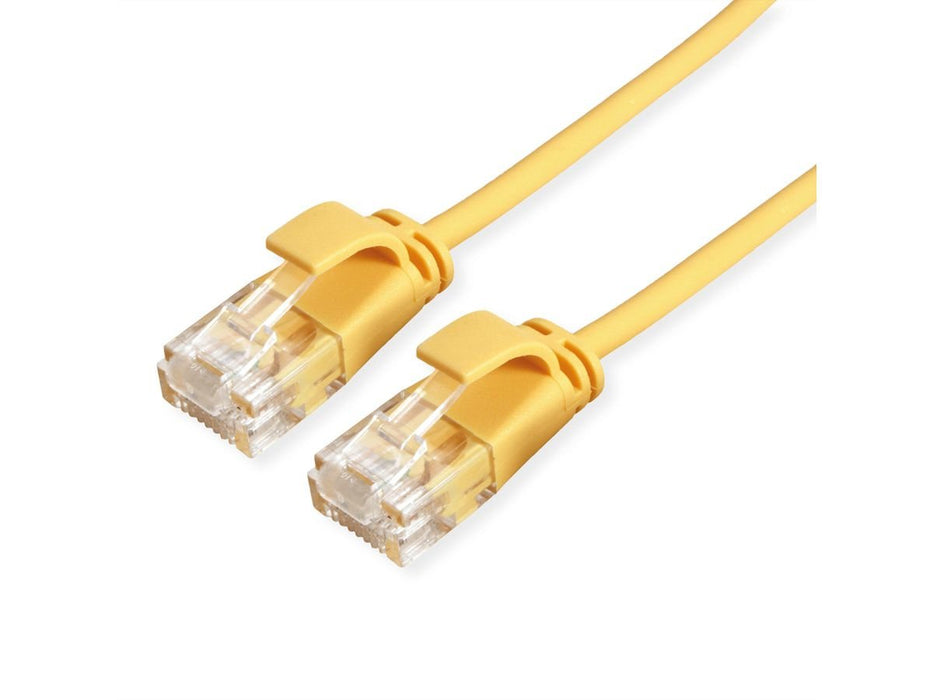 EAN 7630049623927 - ROLINE GREEN 21.44.3923 cable de red Amarillo 1 m Cat6a U/UTP (UTP) imagen 1