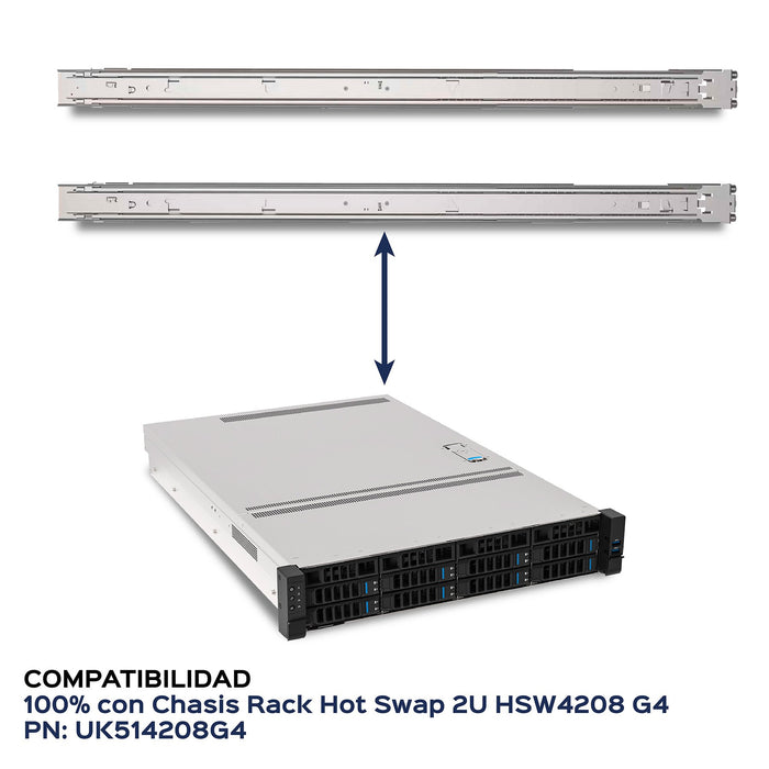 EAN 8436617922121 - UNYKAch RG4208G4 Carril de rack imagen 6