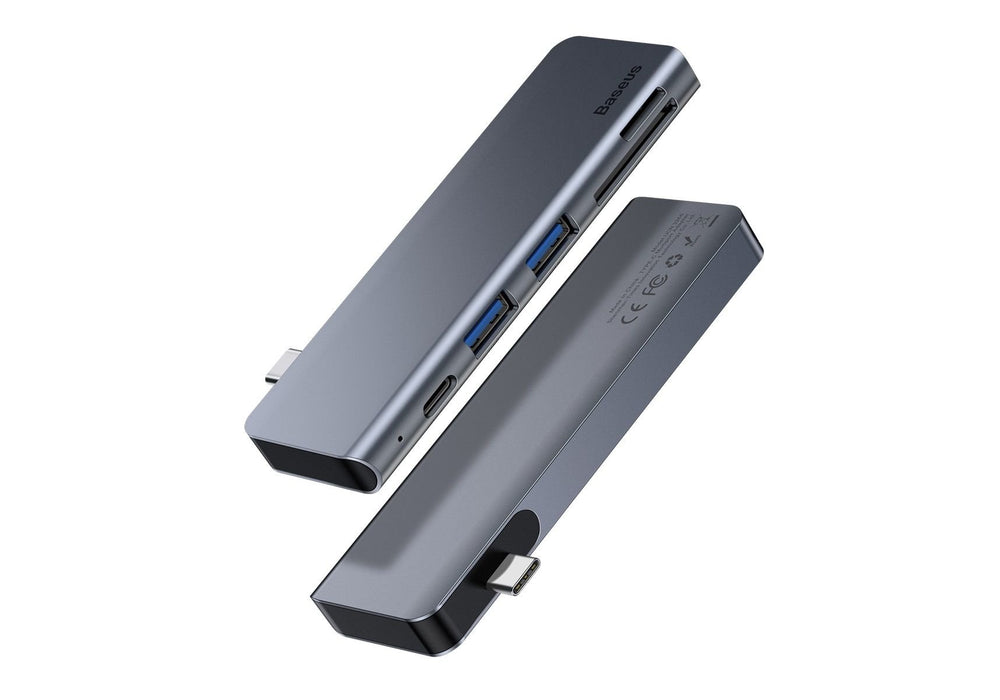 EAN 6953156285460 - Baseus CAHUB-K0G base para portátil y replicador de puertos USB 3.2 Gen 1 (3.1 Gen 1) Type-C Gris imagen 1