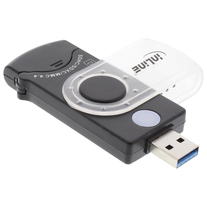 EAN 4043718213924 - InLine 66773 lector de tarjeta USB 3.2 Gen 1 (3.1 Gen 1) Negro imagen 2