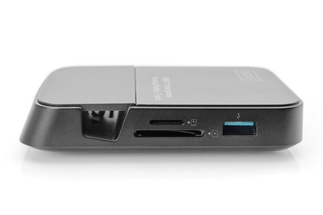 EAN 4016032462873 - Digitus DA-70882 base para portátil y replicador de puertos USB 2.0 Negro imagen 13