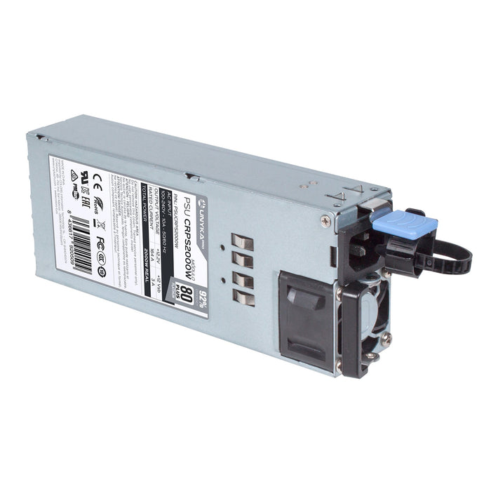 EAN 8436617920486 - UNYKAch CRPS 2000WR 80 Plus Platinum unidad de fuente de alimentación 2000 W 24-pin ATX Plata imagen 6
